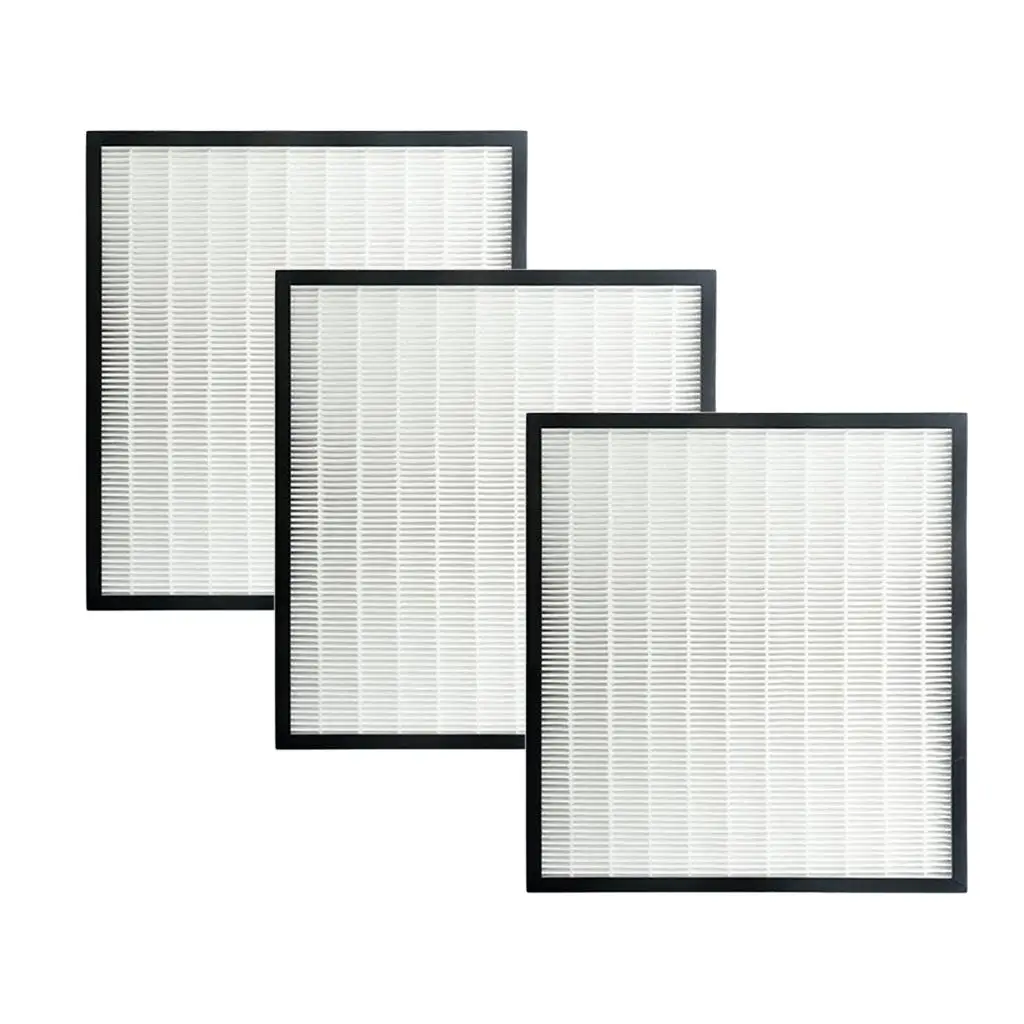 3 Pcs HEPA Filters for Sharp Air Purifier Accessories Durable 310x280mm