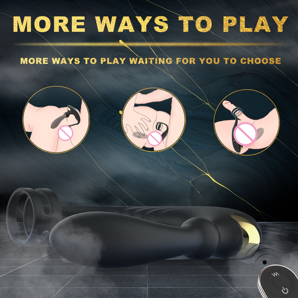 Male Masturbators Delayed Ejaculation Prostate Massager Telescopic  Vibrating Penis Ring Thrusting Dildo Vibrator Sex Toy for Men | AliExpress