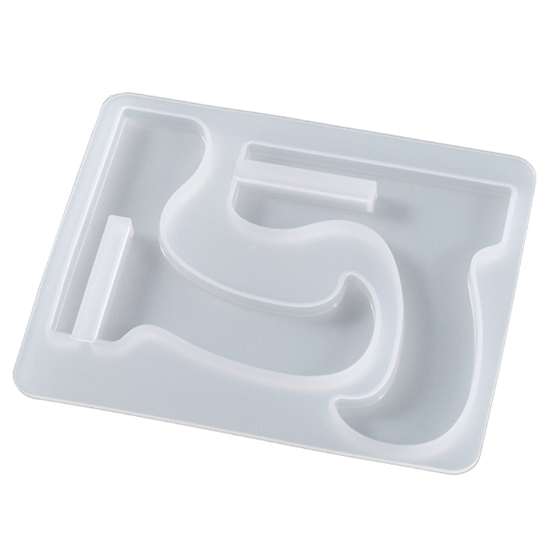 Stand Silicone Mold DIY Assembly Cellphone Photo Frame Holder Bracket Crystal Epoxy Resin Casting Mould Crafts Desktop Decor