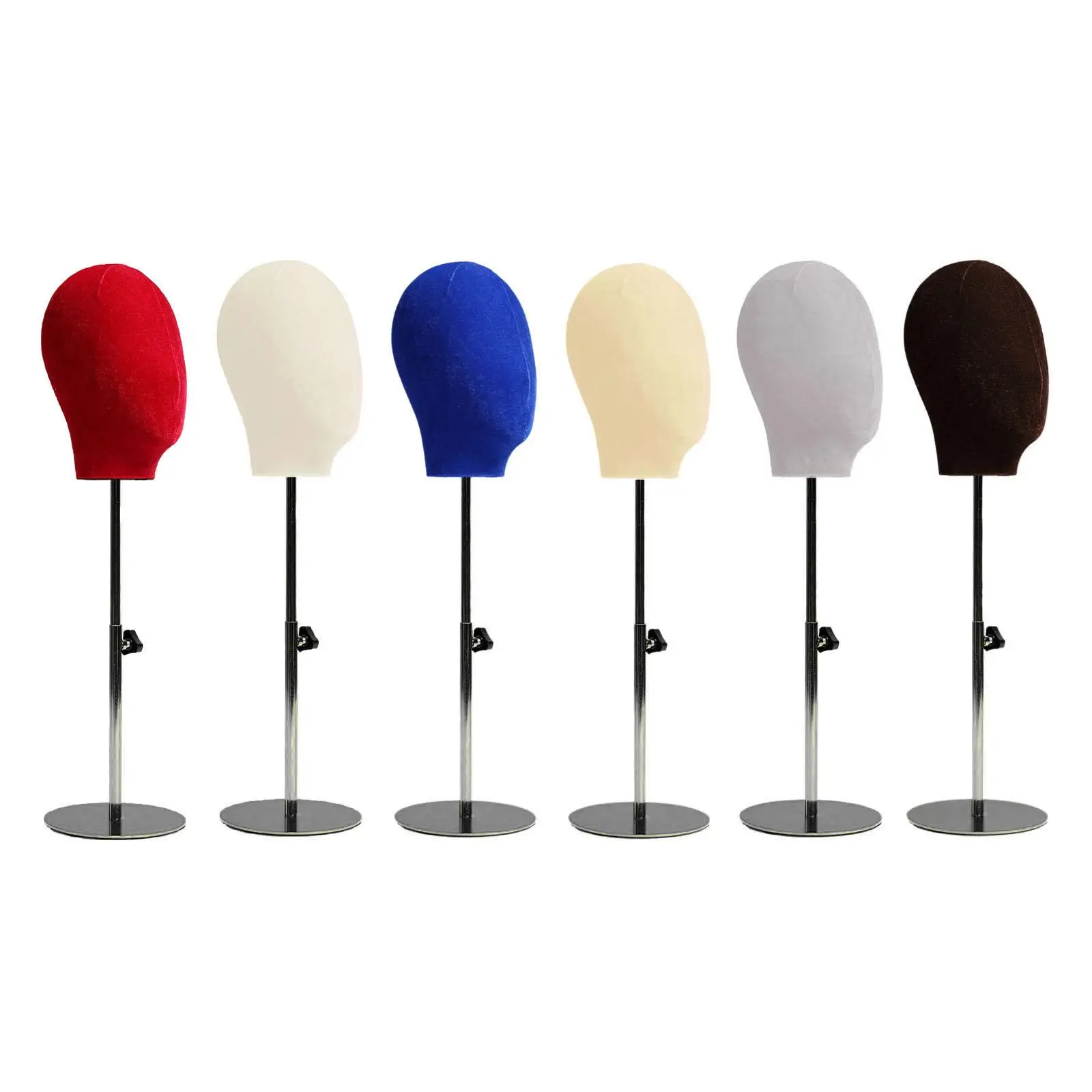 Mannequin Head Detachable Wig Hat Stand Durable Professional Display Holder Fashion Head Model for Home Shop Men Wig Women