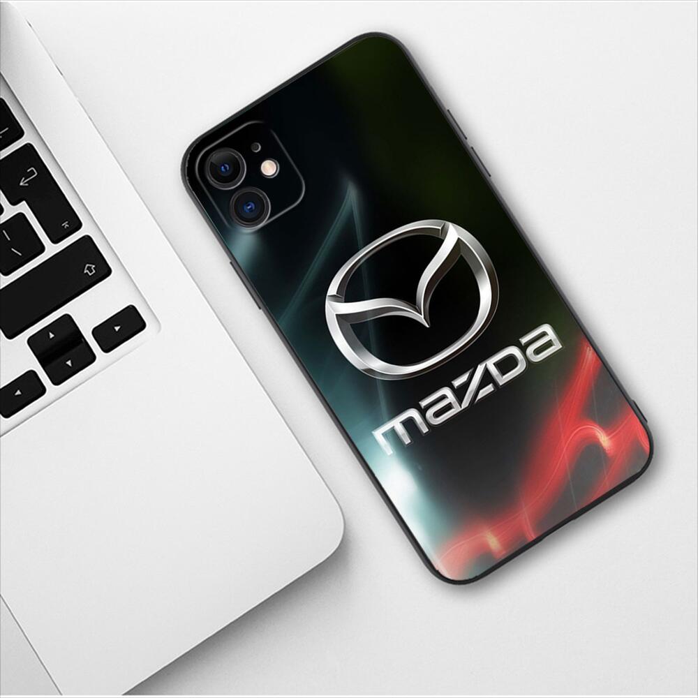 Роскошный дизайнерский автомобильный чехол для телефона Mazda для Apple  IPhone 13 12 15 14 Pro Max Mini SE XR X XS Max 6 11 8 7 plus, новые модные  чехлы | AliExpress