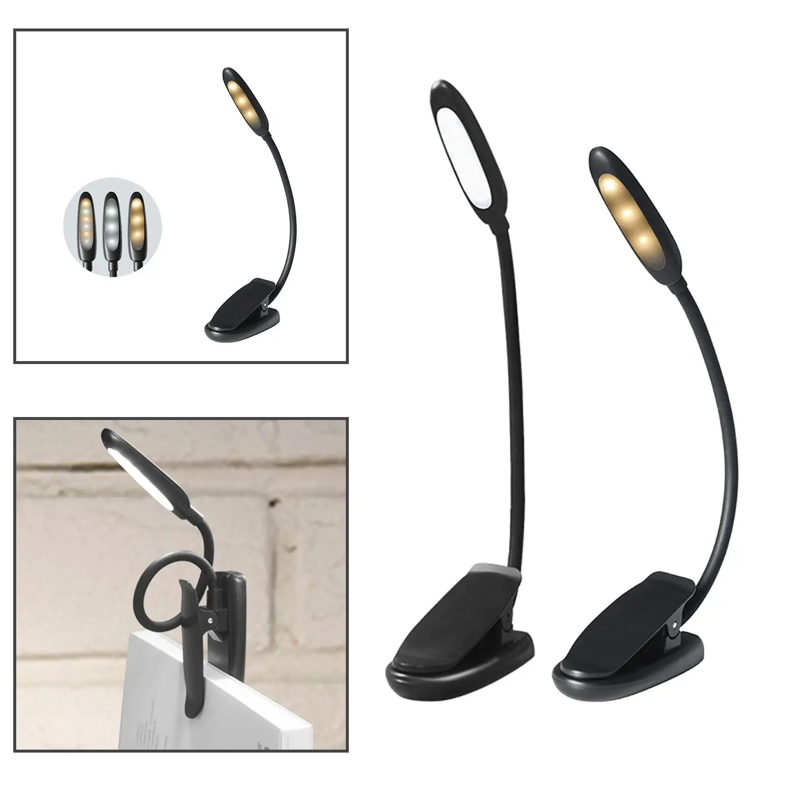 Mini LED Desk Lamp Night eye Protection Book Reading for Bedroom