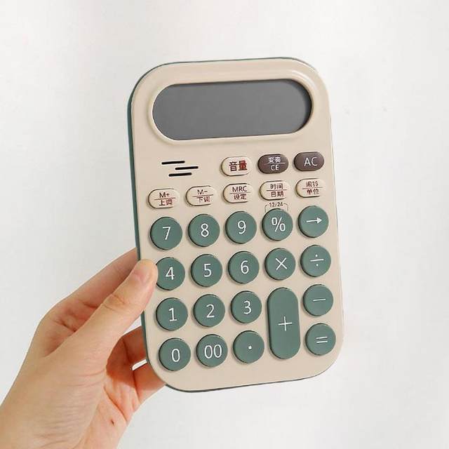 Cute Scientific Calculator Creative Colorful 12 Digit Display