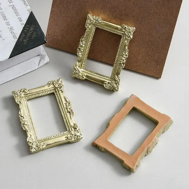 1pc 3/5/7/9inch Fashion Clear Plastic Plate Display Stand Picture Frame  Transparent Easel Holder