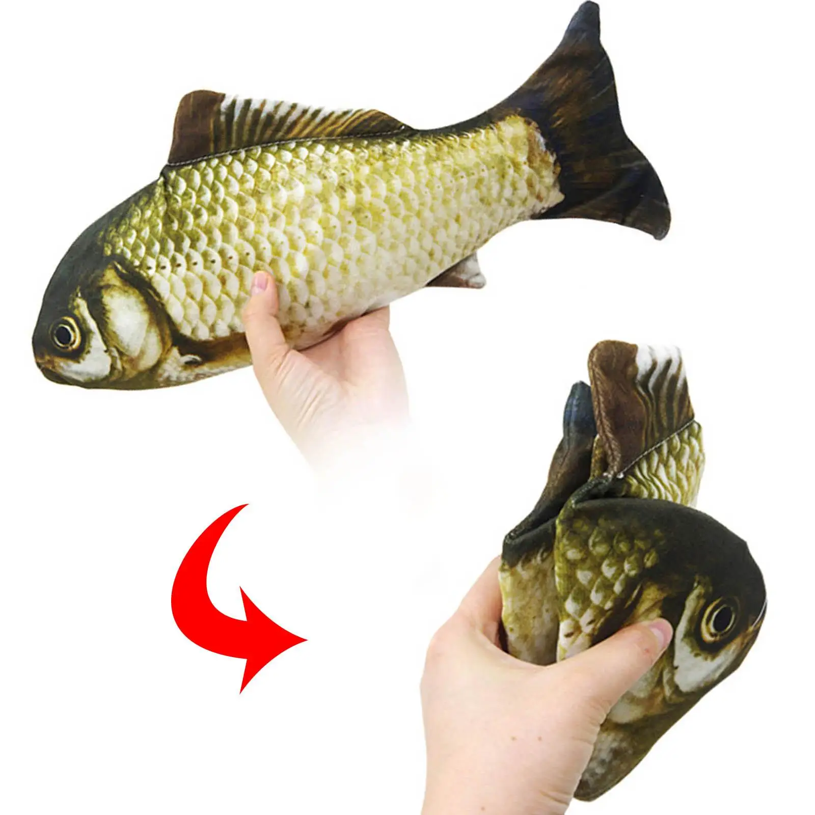 Creative Stage Tricks Appearing Fish Magical Tricks Stage Props Cosplay Tricks for Party Festival Show for Kids Adults Gifts