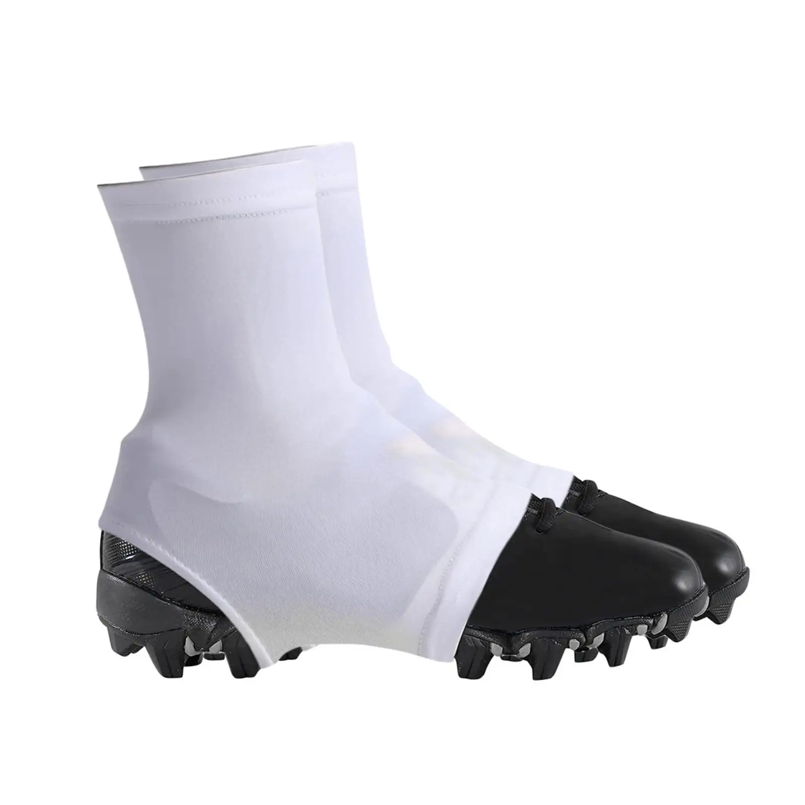 2 Pieces Spats Football Boys and Girls Turf Hockey Teenagers Lacrosse Baseball Adults Shoes Cover Nonslip Bike Youth Cleat Socks