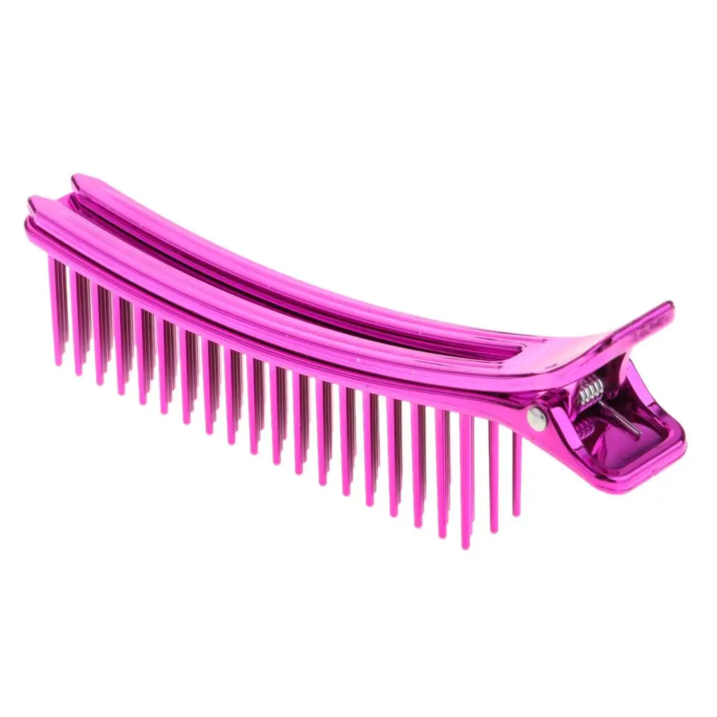 Double Prongs Clip for Styling of Thick And Thin Hair, Hair Extensions Tool