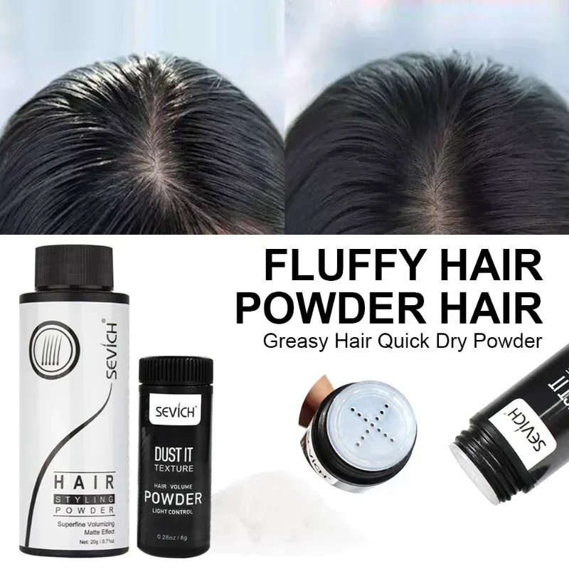 Best of 8g / 20g Fluffy Hair Powder Modeling Hair Volumizing Mattifying Powder Fiber Hairspray Best Dust It Men Women Hair Styling Reviews & Tips