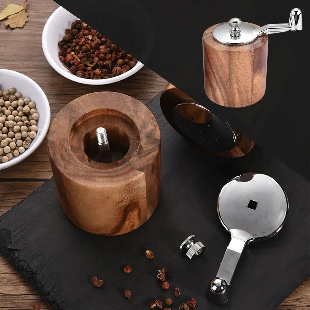 Portable Manual Coffee  Wooden Hand  for Home kitchen and office