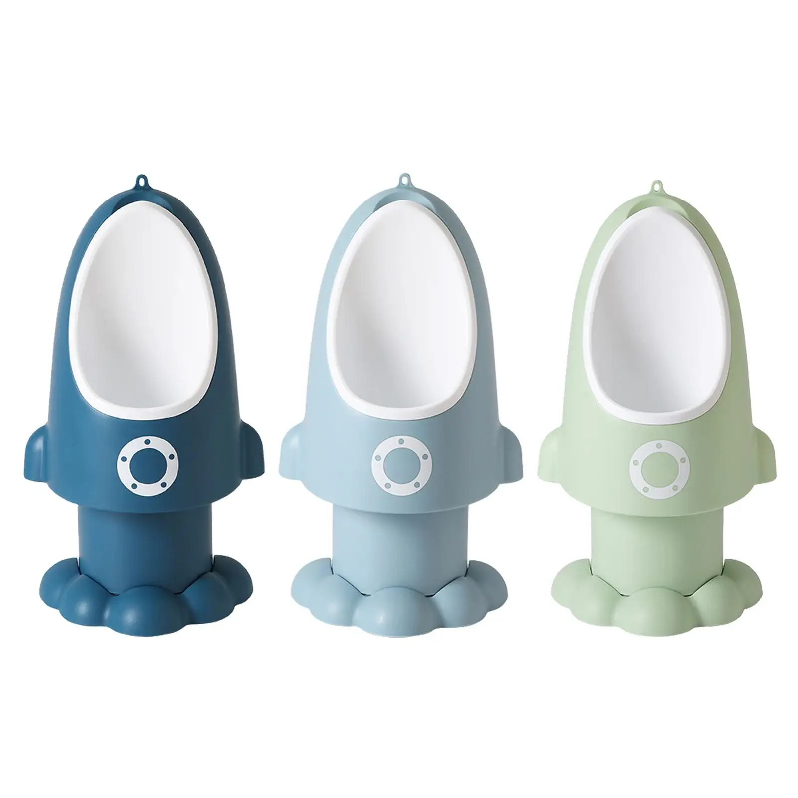 Rocket Shape Training Urinal Pee Training Adjustable Height Urinal Trainer for Baby Children