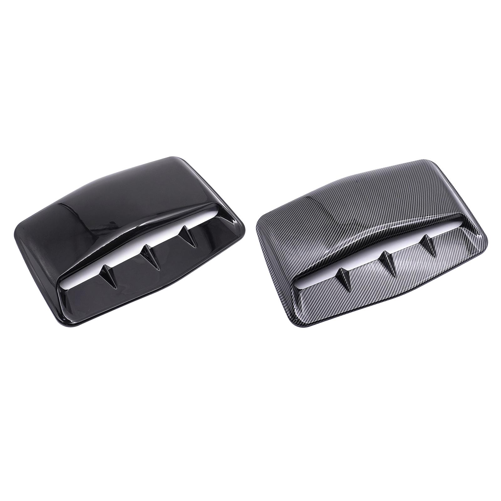 Universal Car Hood Vent Cover Air Flow Vent Air Vent Cover Fit for Car Modification ABS