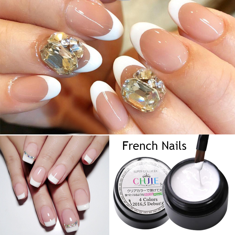 Best of White French Line Nails Polish Gel Semi Permanent Quick-drying Nail UV Gel DIY Pattern Painting French Nail Art Manicure Tools Reviews & Tips - Image 4