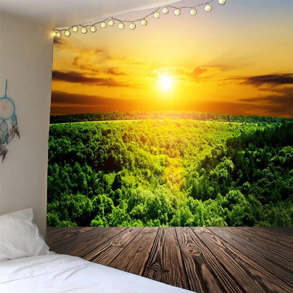 1x 3D Decorative Tapestries Wall Hanging Tapestry DIY for indoor and outdoor