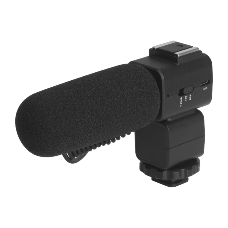 Title 10, Professional Condenser On-camera Microphone for...