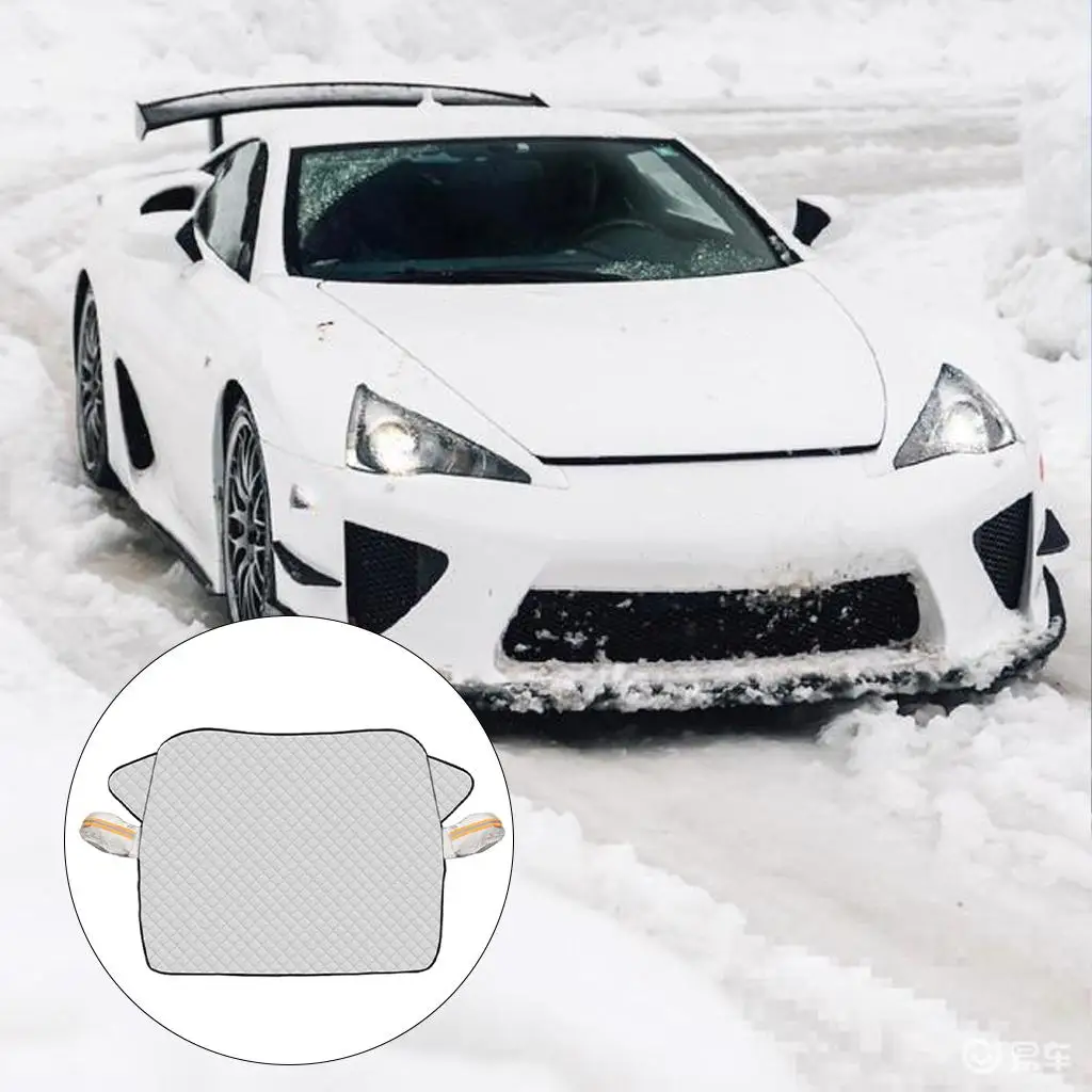 Car Windshield Snow Cover Windscreen Snow Protector Thick Multifunctional