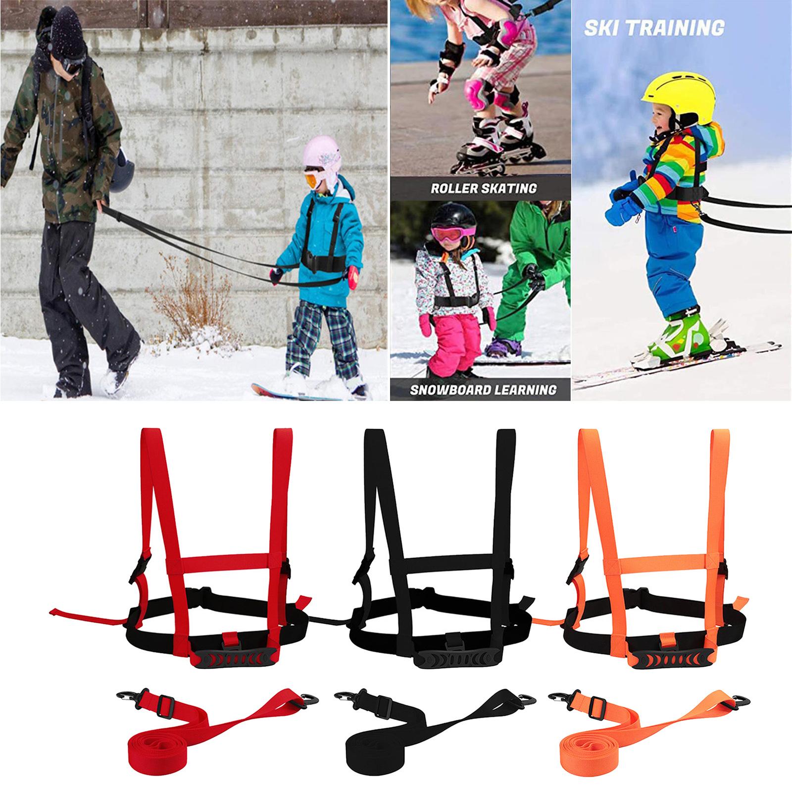 Kids Ski Harness Safety Shoulder Strap Leash for Snowboard Training Cycling
