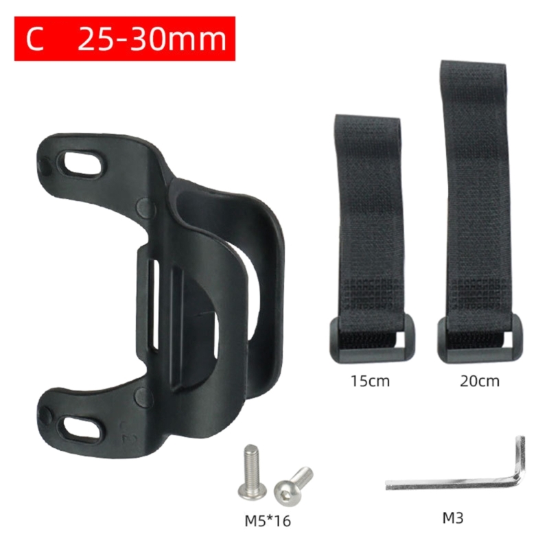Fahrrad pumpen halter halterung Doppel mund Luft zylinder klemmen Pumpen halter – Detail 4