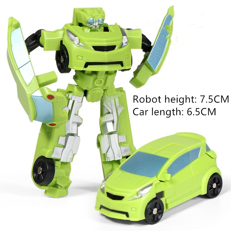 Children Toys Mini Transformation Robot Kit Toys Models 2 In 1 Deformed Car Toy Robots Toys for Kids Gift Action Figure