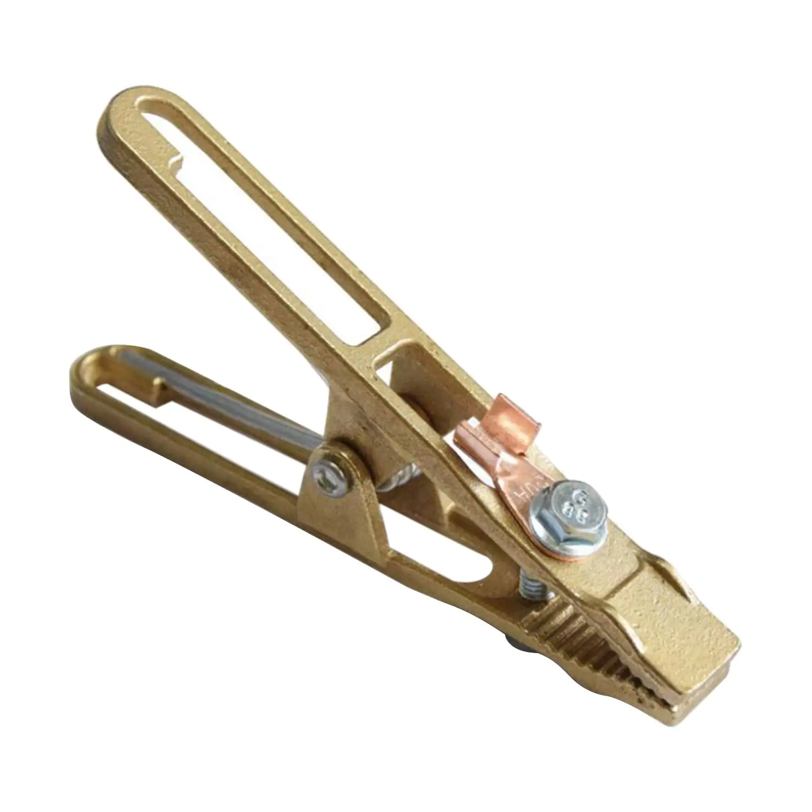 260A Brass Material A-shape Ground Welding Earth Clamp for Welding Machine
