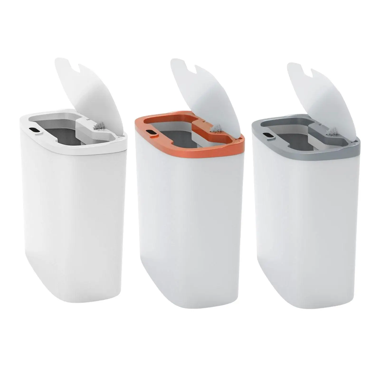Rechargable Sensor Trash Can Garbage Waste Can Smart Induction Trash Bin for Bathroom Laundry