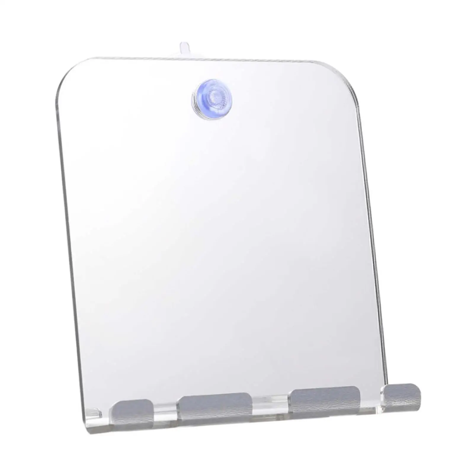Portable Unbreakable   Shower Shaving Mirror Travel Bathroom No Fog