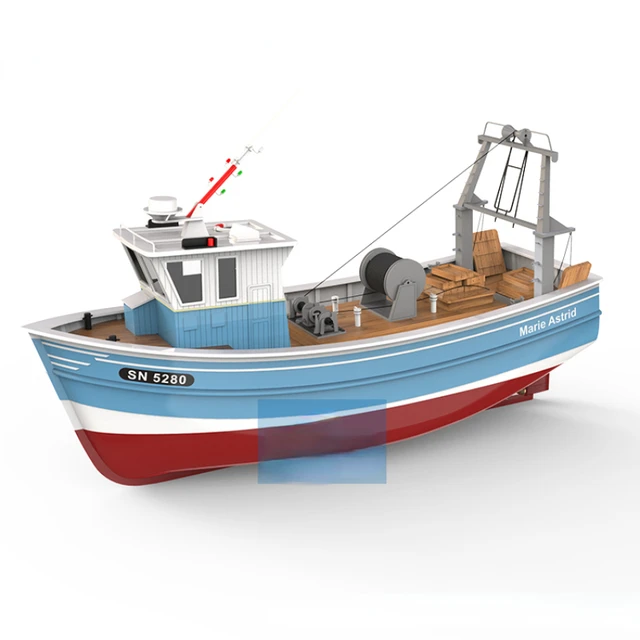 Fishing Boat Kit 1/50 Mary Astor Remote Control Fishing Boat Scale