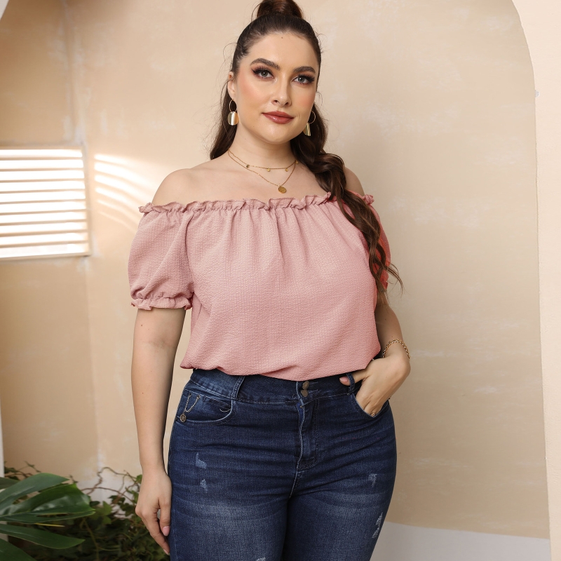 plus size, camisa para festa diária, na moda