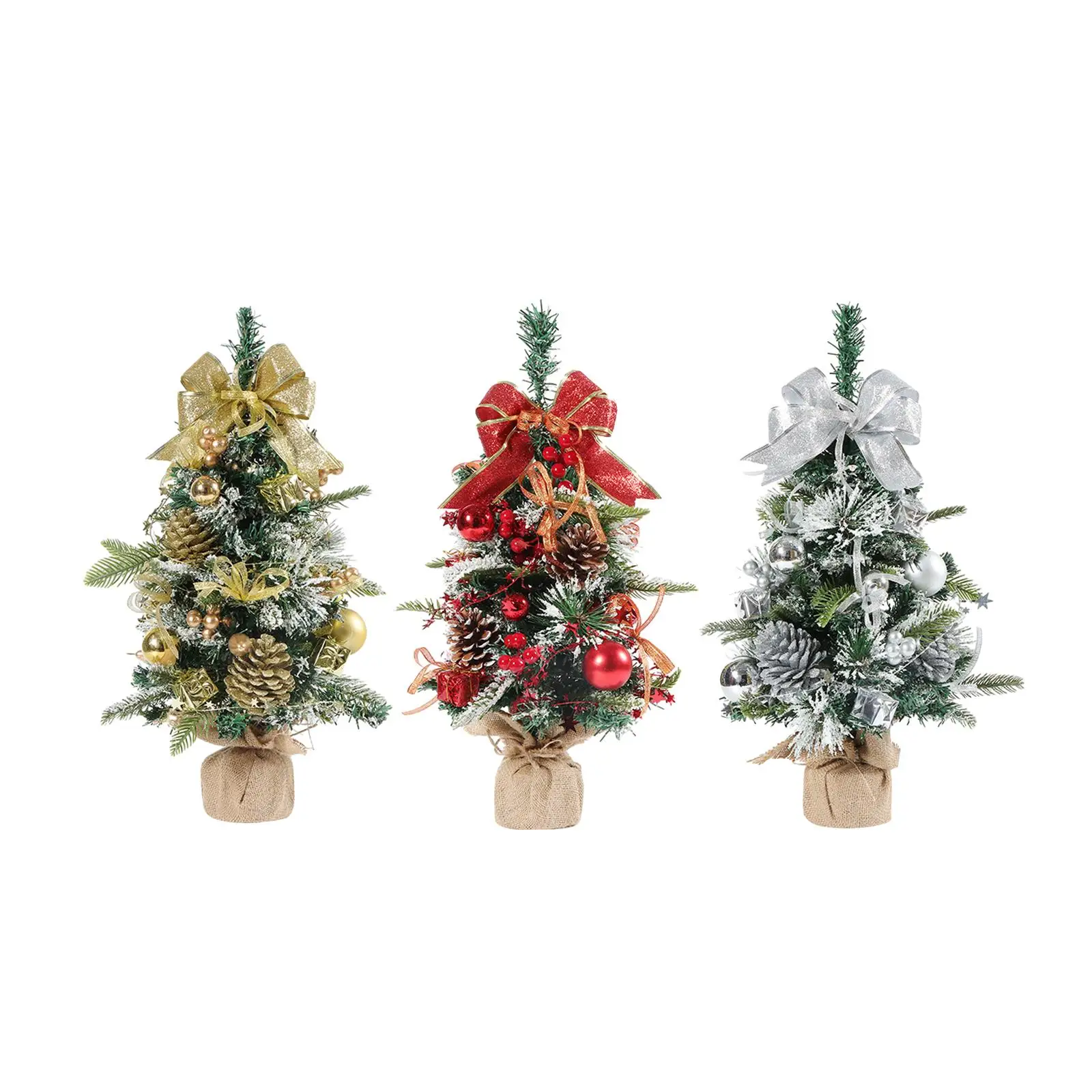 Tabletop Christmas Tree Artificial Branches Desktop Mini Christmas Tree Decor for Fireplace Office Shelf Festivals Table
