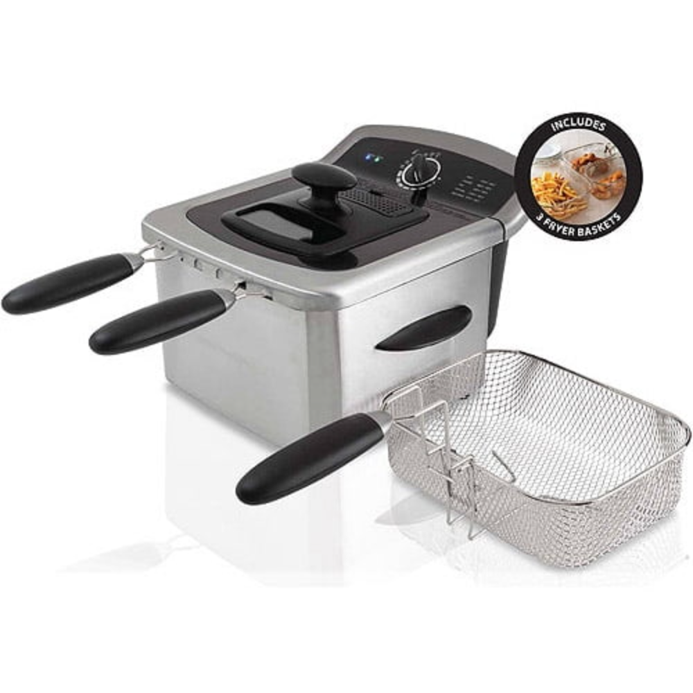 Title 1, 4L Deep Fryer, Stainless Steel, Electric