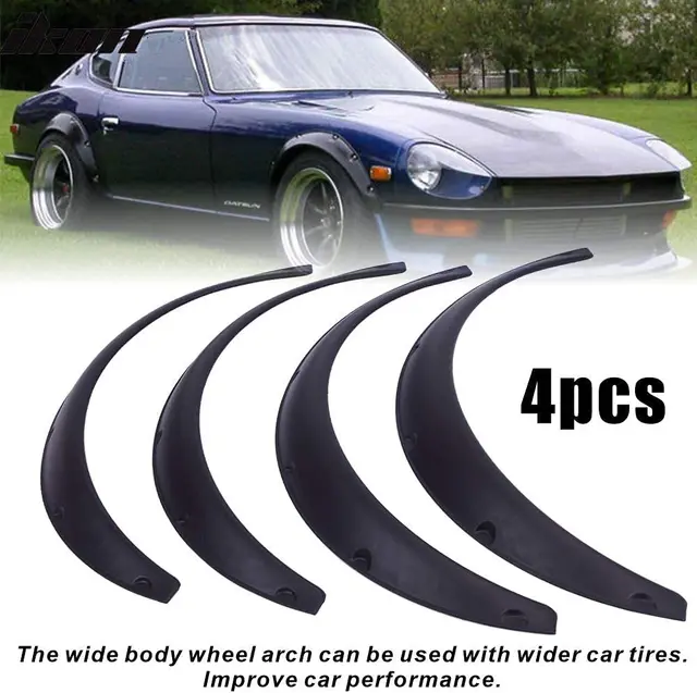 For Mini Cooper S R53 R56 R58 Fender Flares Extra Wide Body Kit Wheel  Arches 4X