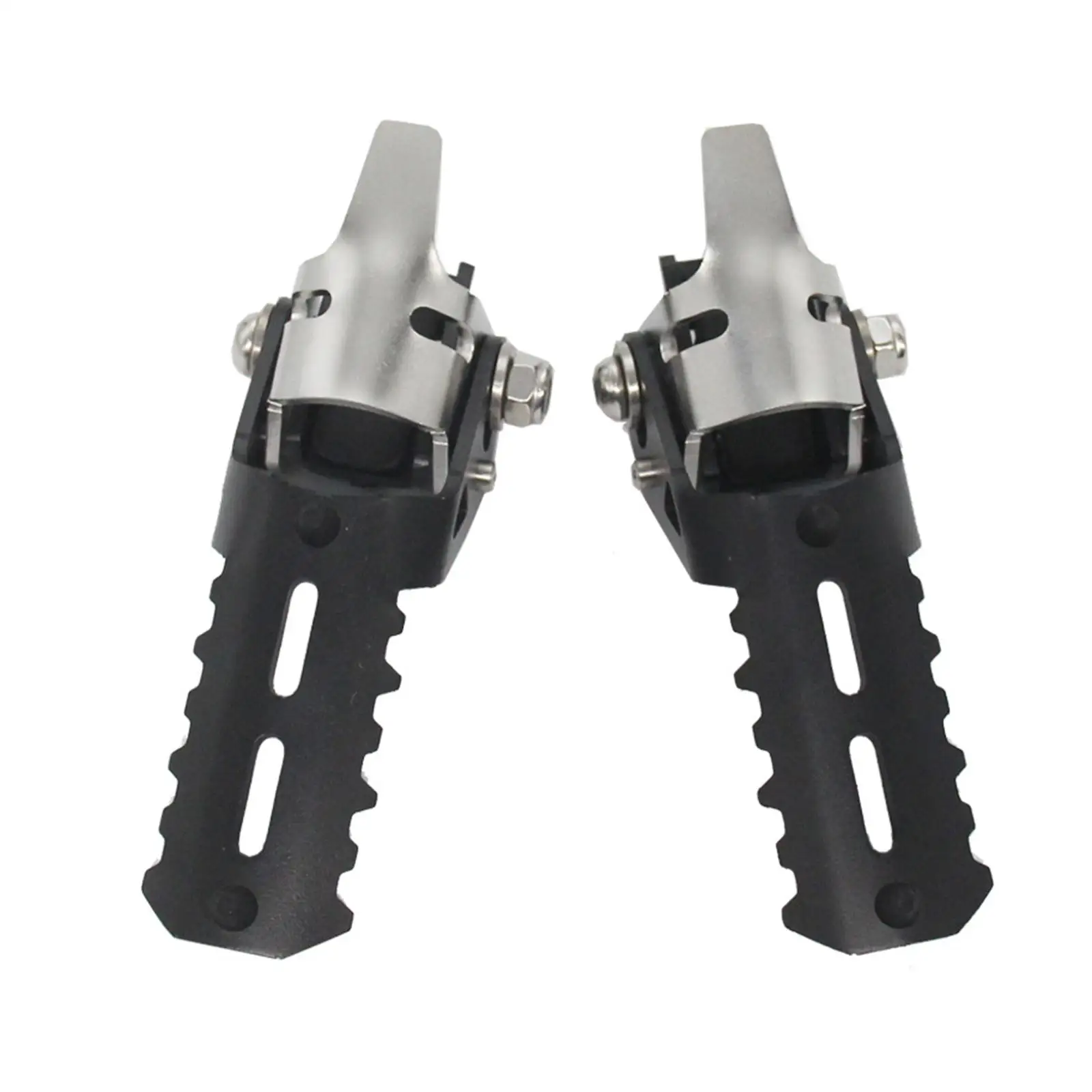 Highway Front Foot Pegs Folding Footrests Clamps for R1250GS R 1250 GS Accessories