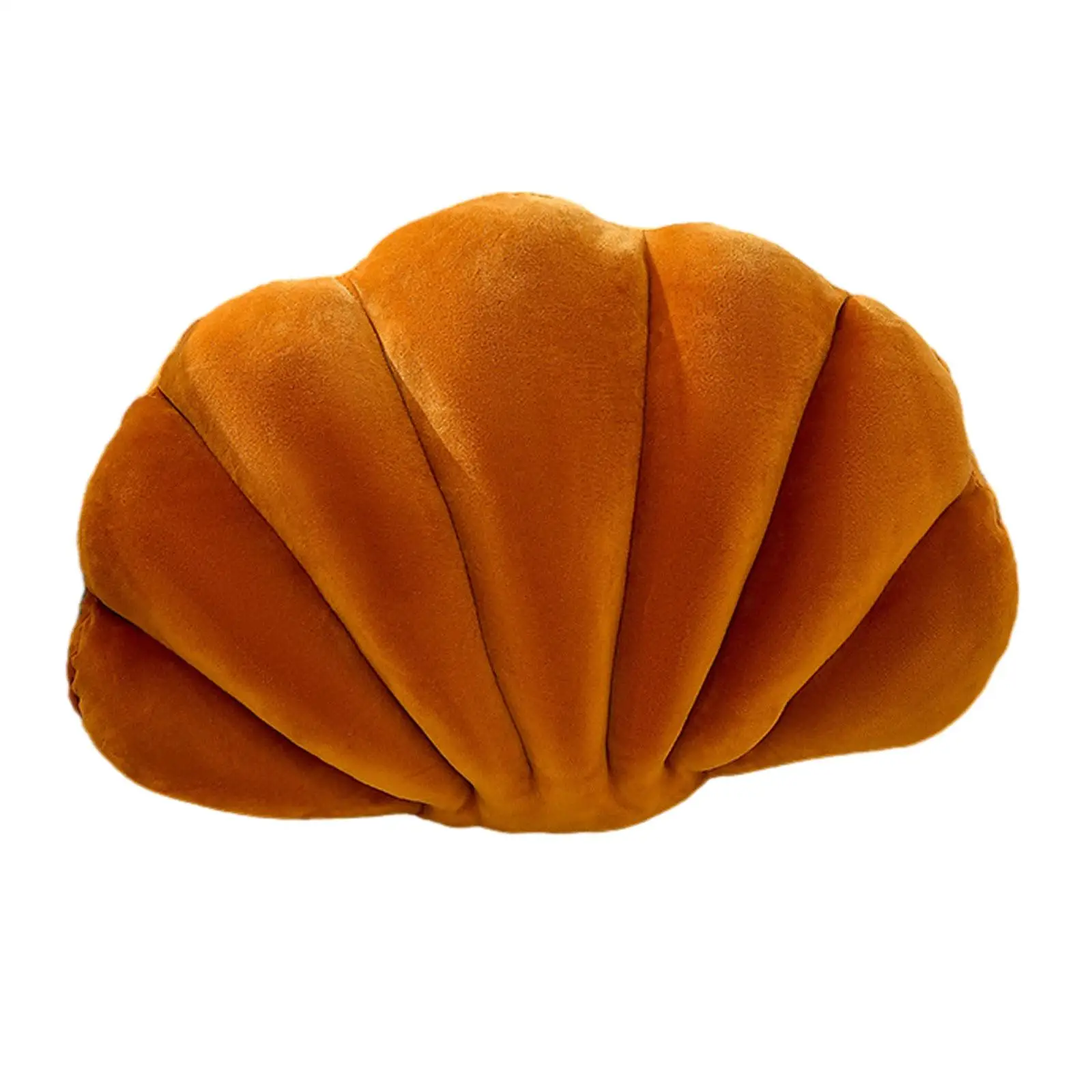 Shell Shaped Pillows Plush Pillow Ornament Multifunctional Cute Soft Floor Cushion for Office Couch Bedroom Bed Birthday Gifts