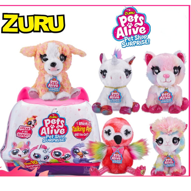 ZURU Pets Alive Pet Shop Surprise – Surprise Interactive Toy Pets with  Electronic Speak and Repeat for Sale in Monroe, NC - OfferUp