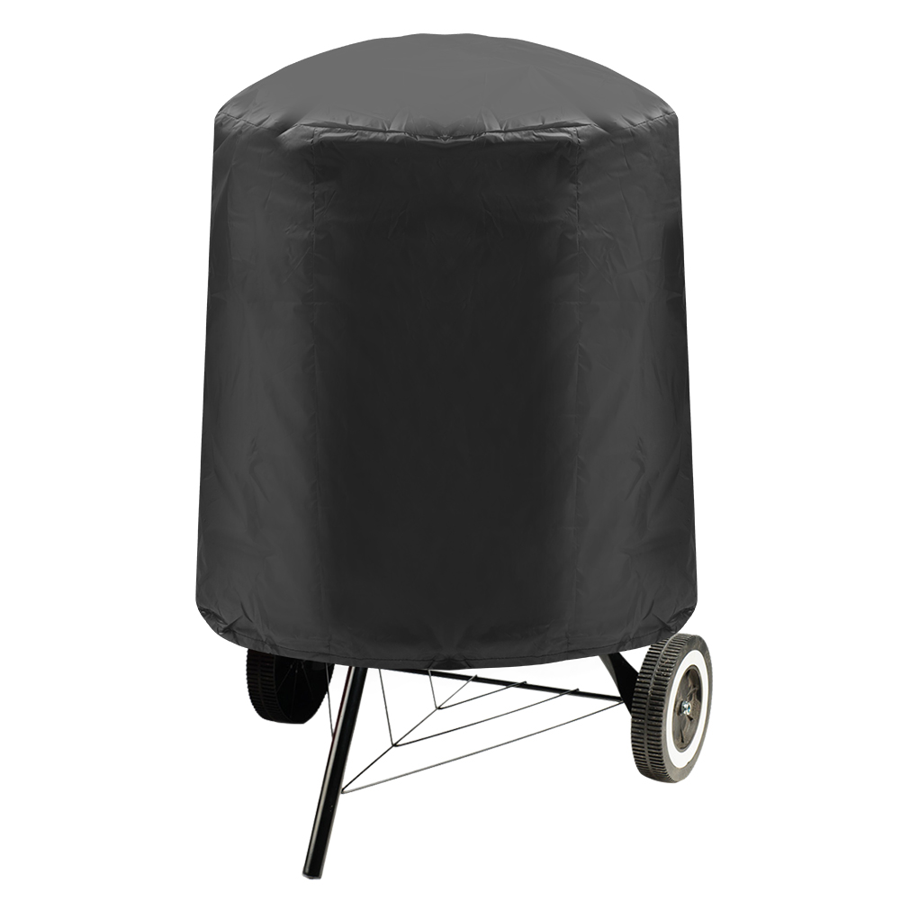 Prova Impermeável Água Redonda Móveis Churrasqueira Capa para Casa Poeira Resistente às Intempéries Tabela Durável Pátio Protetor Anti uv Cordão Jardim à 17 Home & Garden
