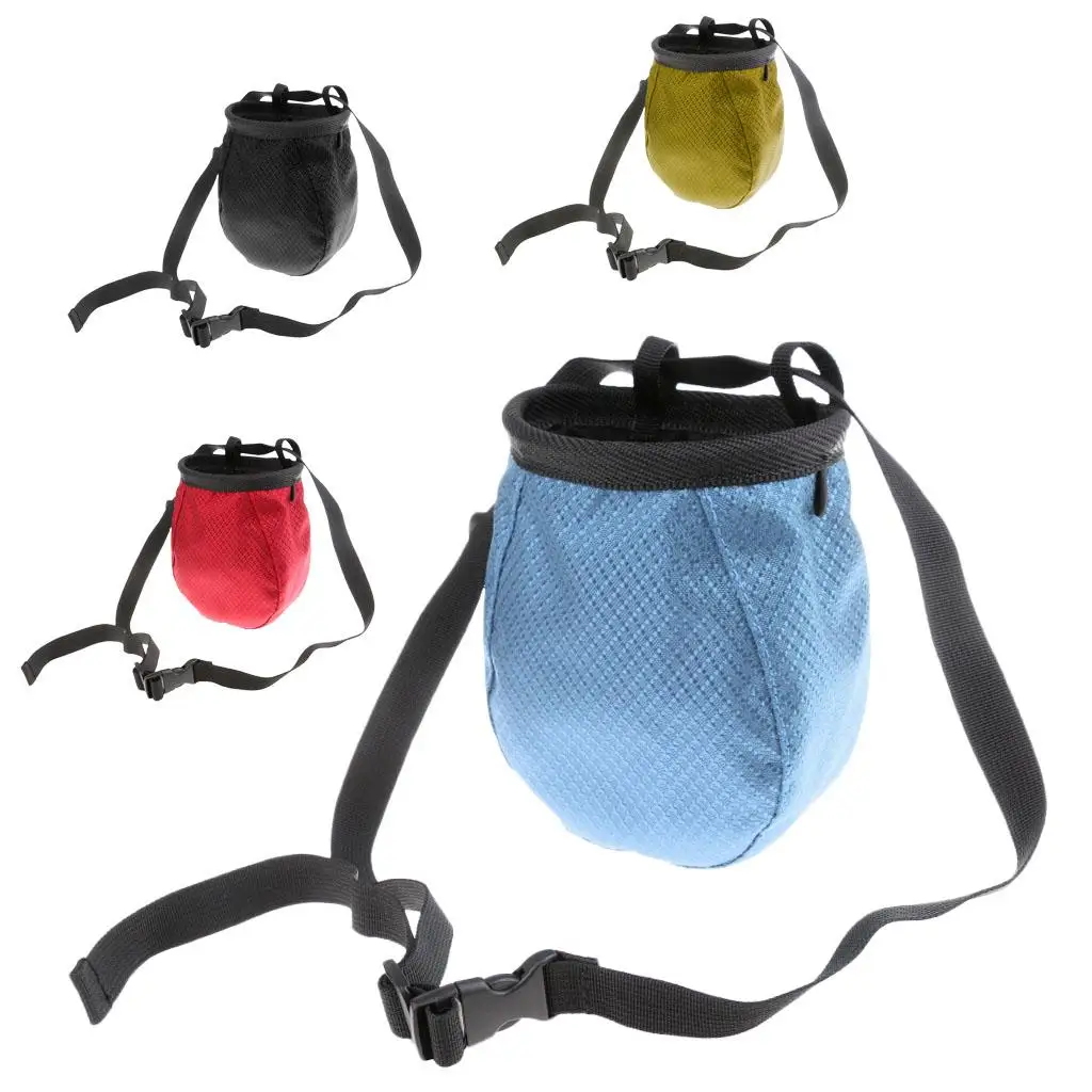 Bag with Belt and Zipper Pocket for Climbing Gymnastics and Weightlifting