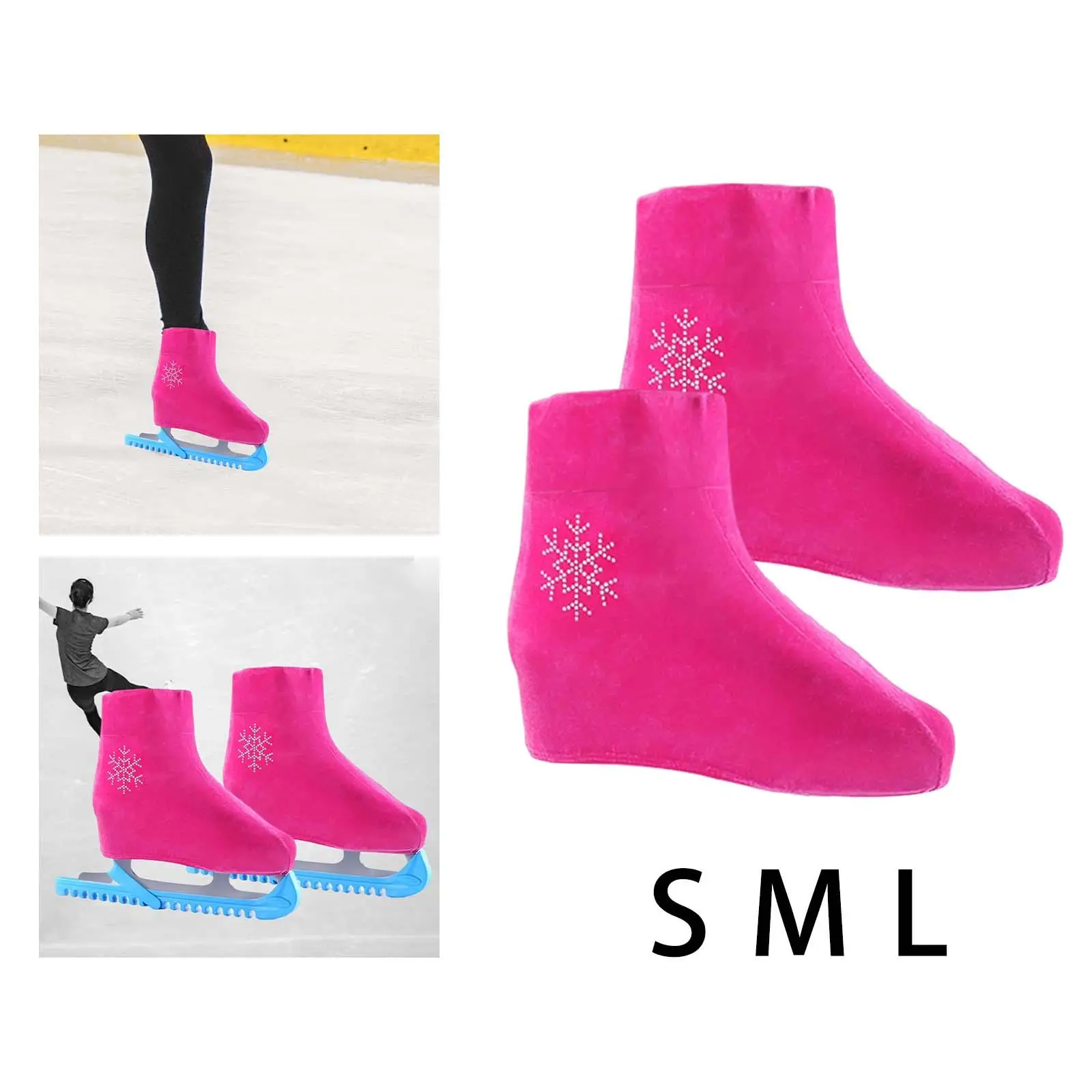 Durable Skate Boot Covers Figure Skate Overshoes for Figure Skating Women Girls Lady