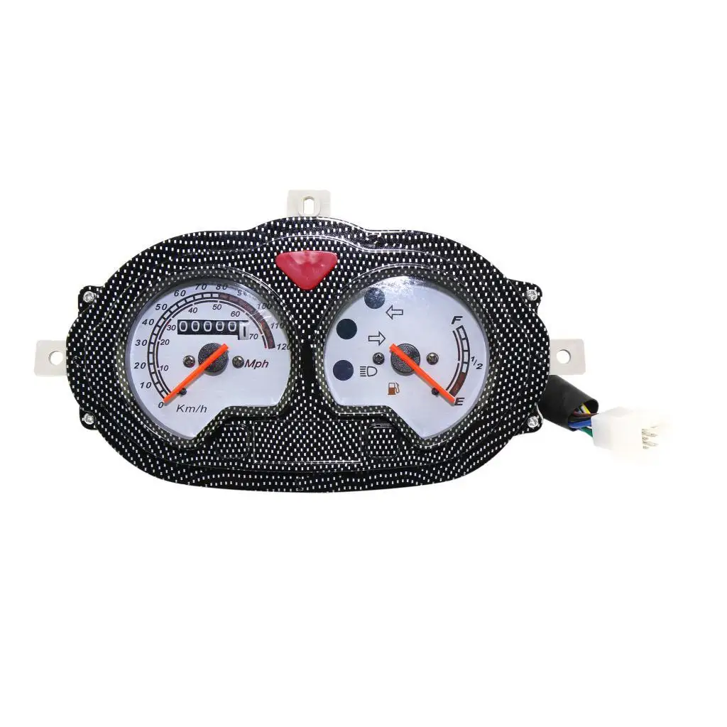 Motorcycle Scooter ATV 7 Pins Speedometer  Instrument Assembly for