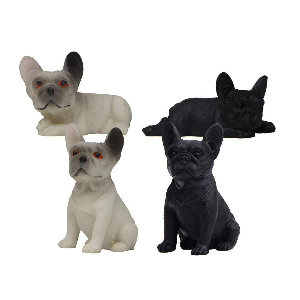 4pcs French  Ornament  Figurine Model Gift Present Collection