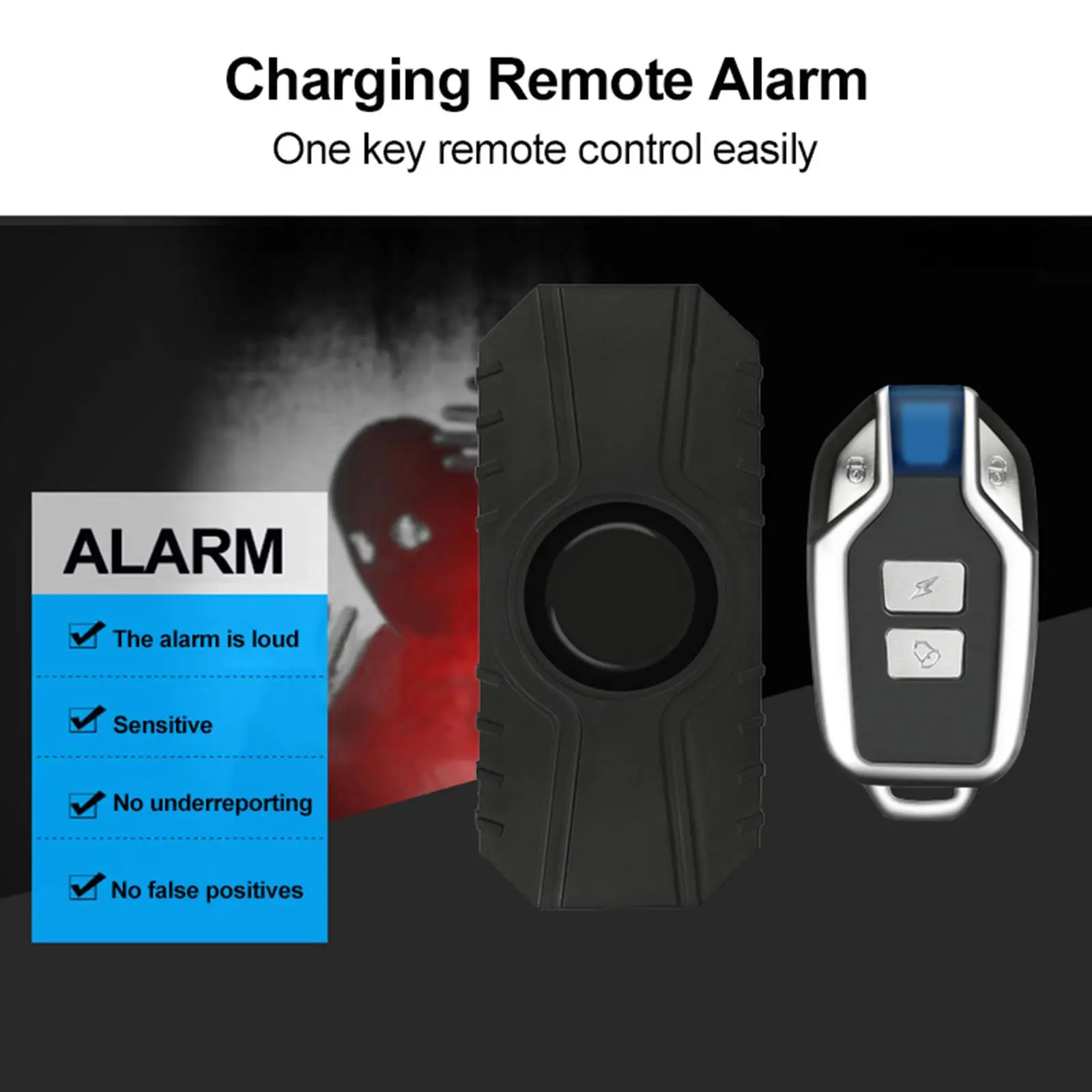 Anti-Theft Bicycle Alarm Bike Moto Security Alarm System Scooter Motorcycle Home Security System Bike Wireless Alarm Motorcycle