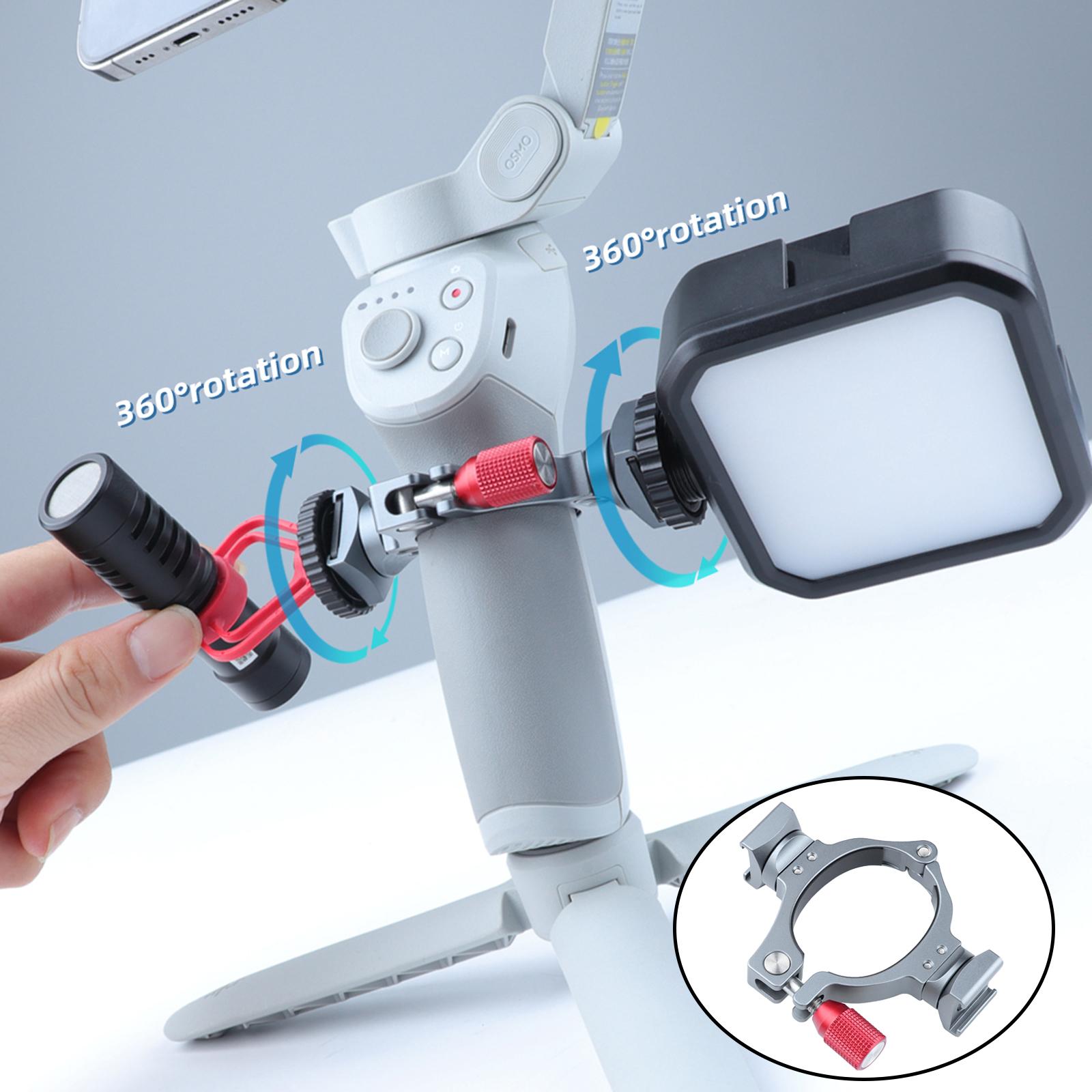   Shoe Adapter Clamp Compatible with   /4 Fill Light/Microphone Mountng Accessory