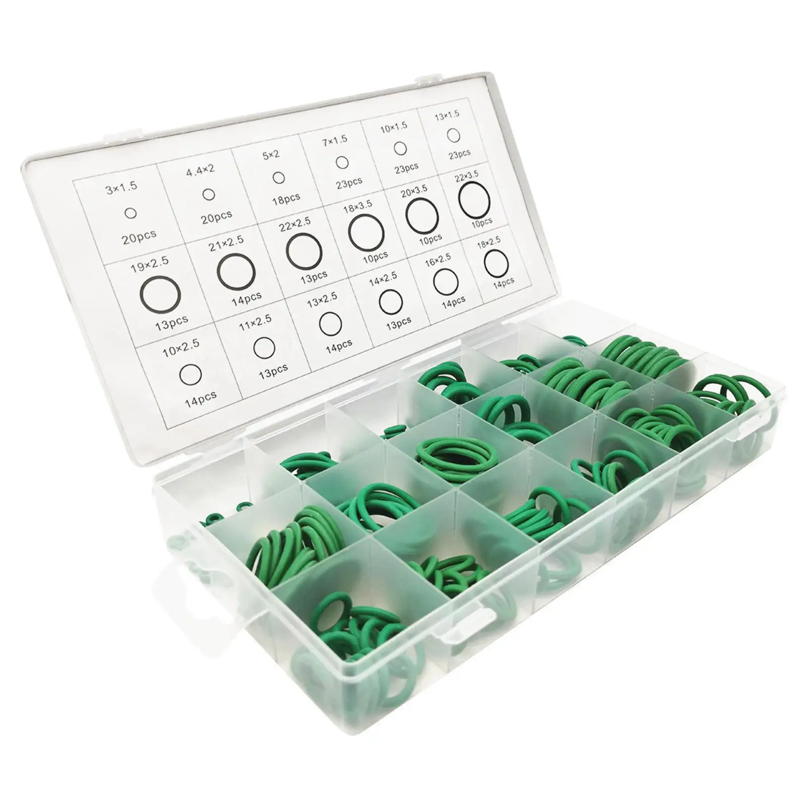 O Ring Assortment Kit Assorted Sealing Washer with Storage Case for Vehicle