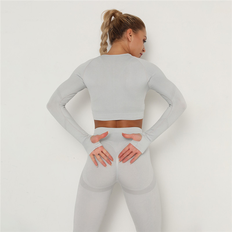 workout outfits ternos esportivos cintura alta yoga