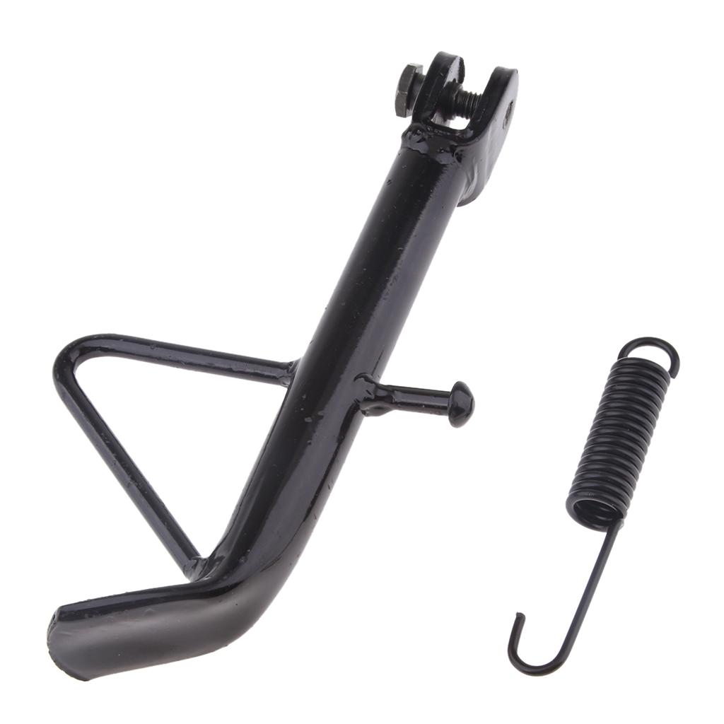 Motorcycle Kickstand Side Sidestand Holder Motorcycle Parking Rack Support Foot for Motorcross Bike Scooter E-Bikes ATV