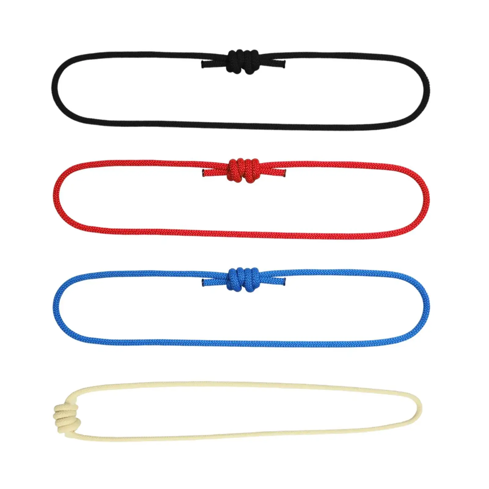 6mm Prusik Cord Wear Resistance Braided Lanyard Static Rope Tie Down Rope