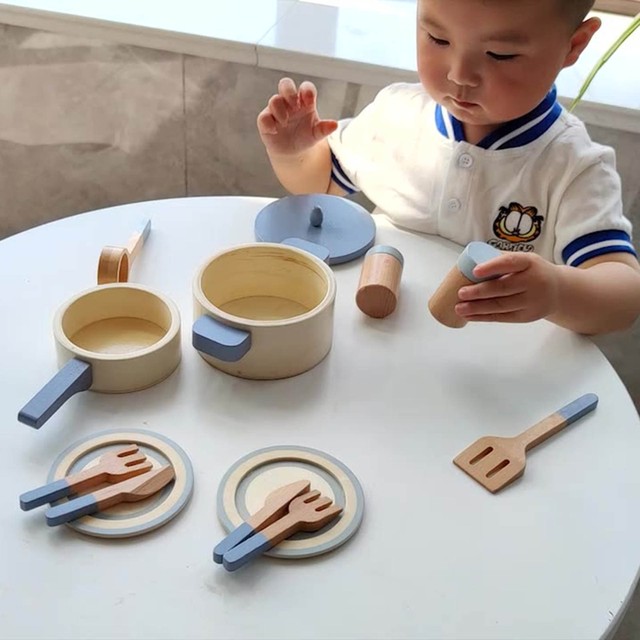 Children Lifelike Kitchen Appliance Educational Set Toys for 3-8