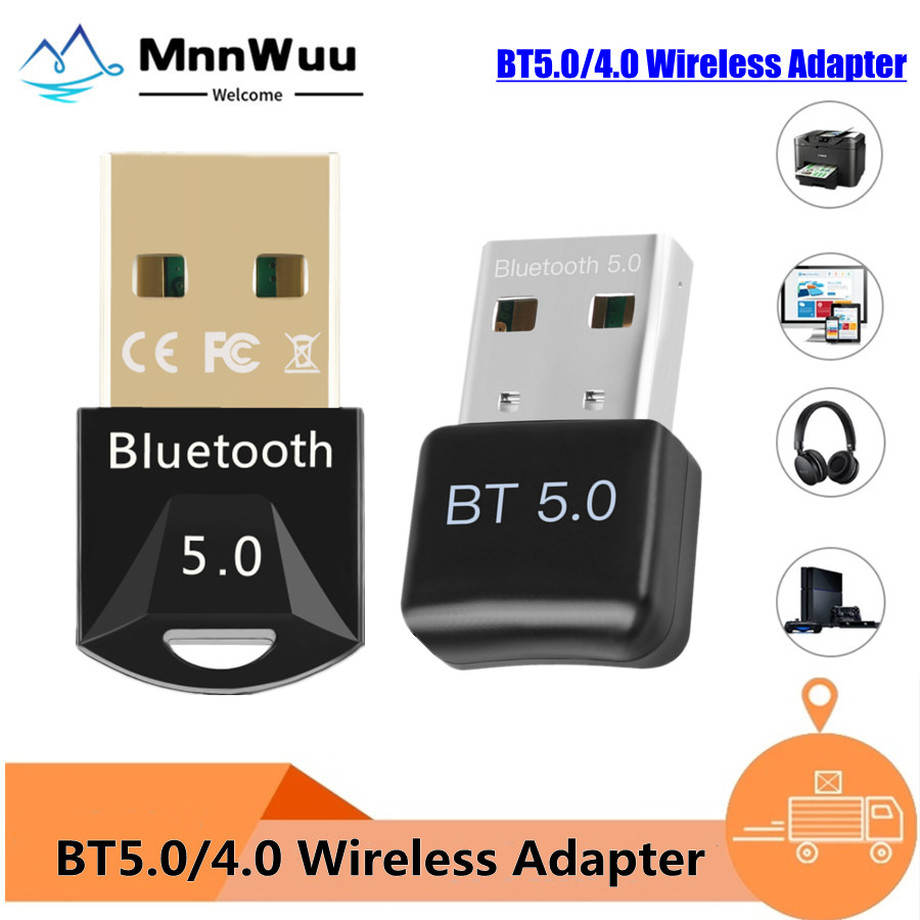 Bluetooth 5,0 адаптер мини USB Bluetooth-ключ компьютер USB  Bluetooth-приемник аудио Музыка синий зуб 5,0 передатчик для ПК