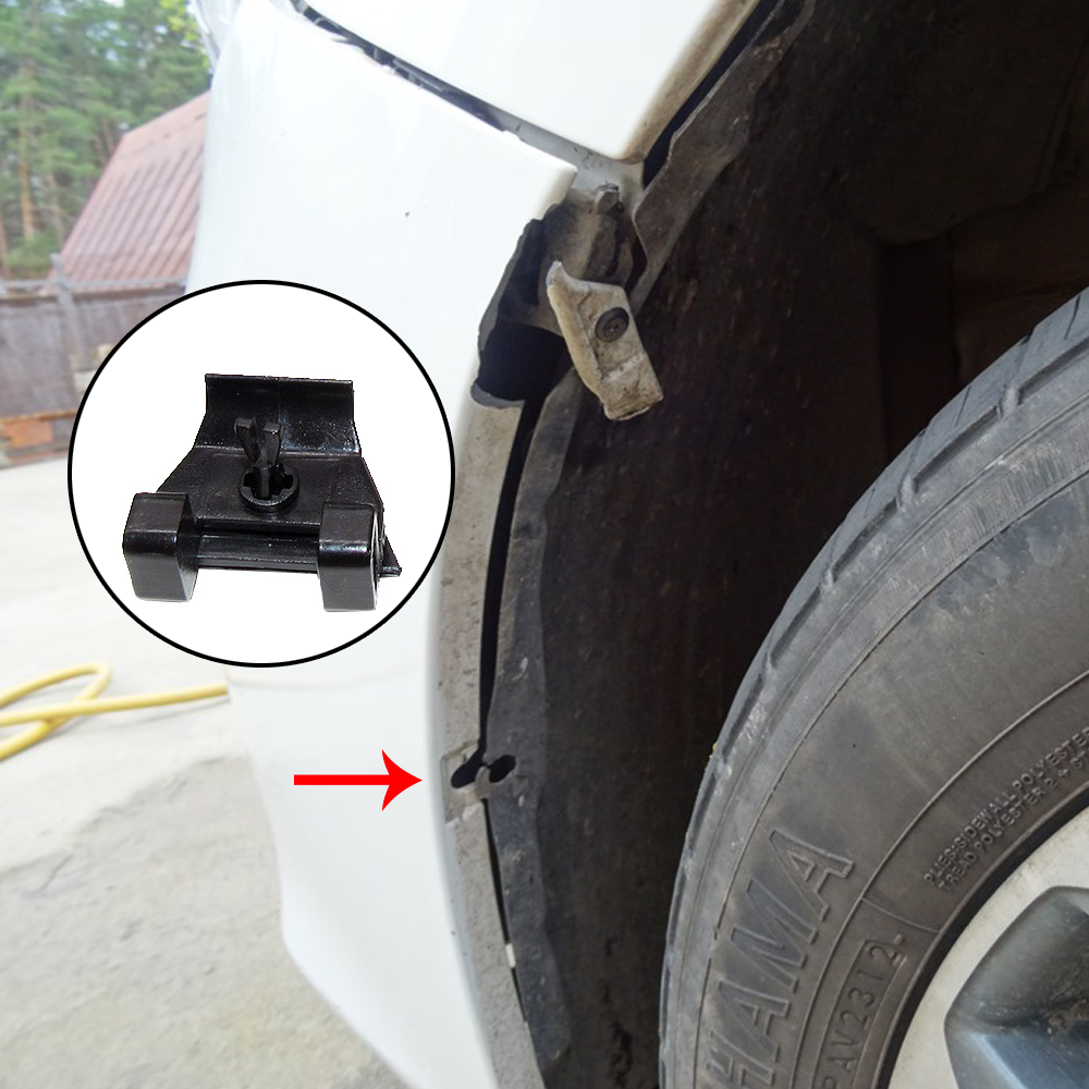 4 Set Auto Front Fender Bumper Abdeckung Clip Kit 53879-58010 47749-58010 Für Toyota Lexus 4Runner corolla Camry Kotflügel Verschluss – Detail 4
