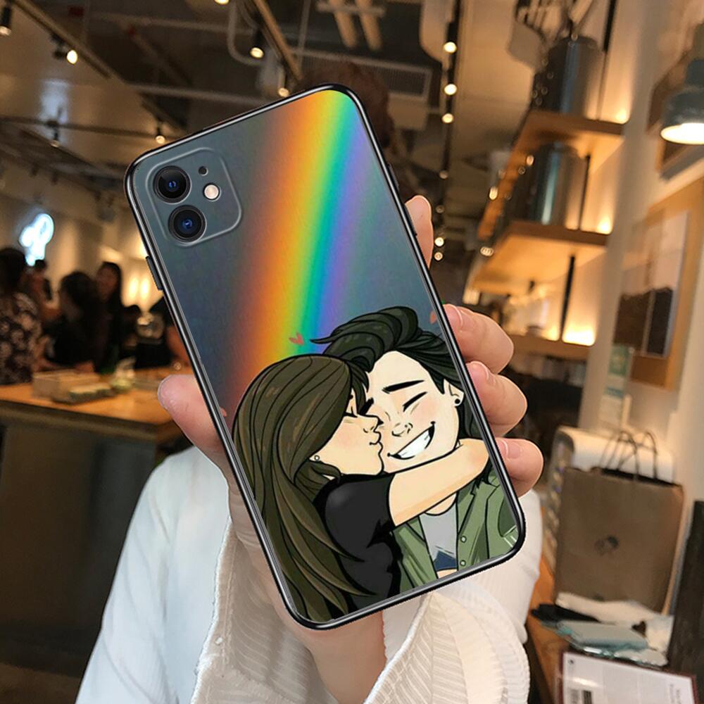 Gay Lesbian LGBT Rainbow Pride Phone Cases For iphone 13 Pro Max case 12 11  Pro Max 8 PLUS 7PLUS 6S XR X XS 6 mini se mobile cel | AliExpress