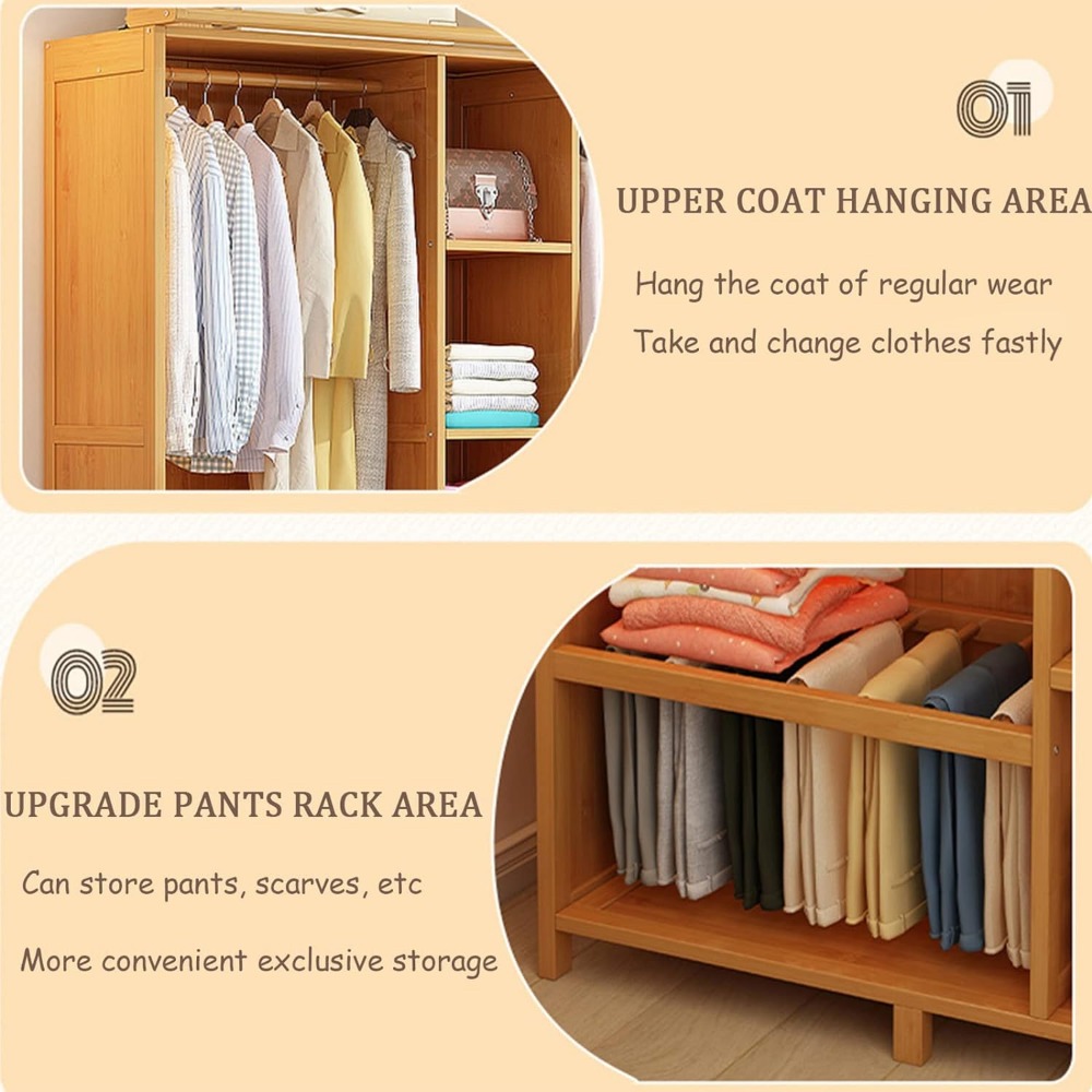 Title 6, Adjustable Height Storage of Wardrobe Partition...