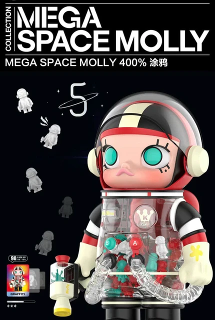 NEW Original Mega Space MOLLY 400% Graffiti 5th Anniversary 